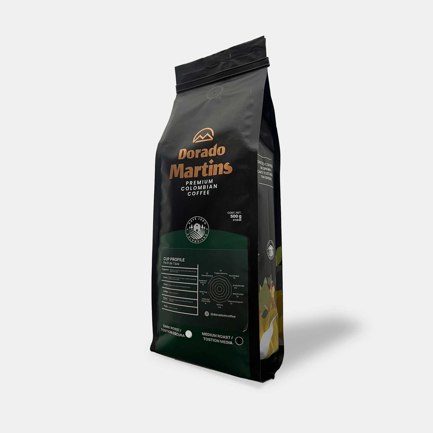 Bean Coffee Premium Colombian - Dark Roast - 500 g