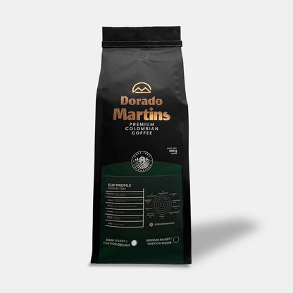 Café Molido Premium Colombiano - Tostado Oscuro - 500g